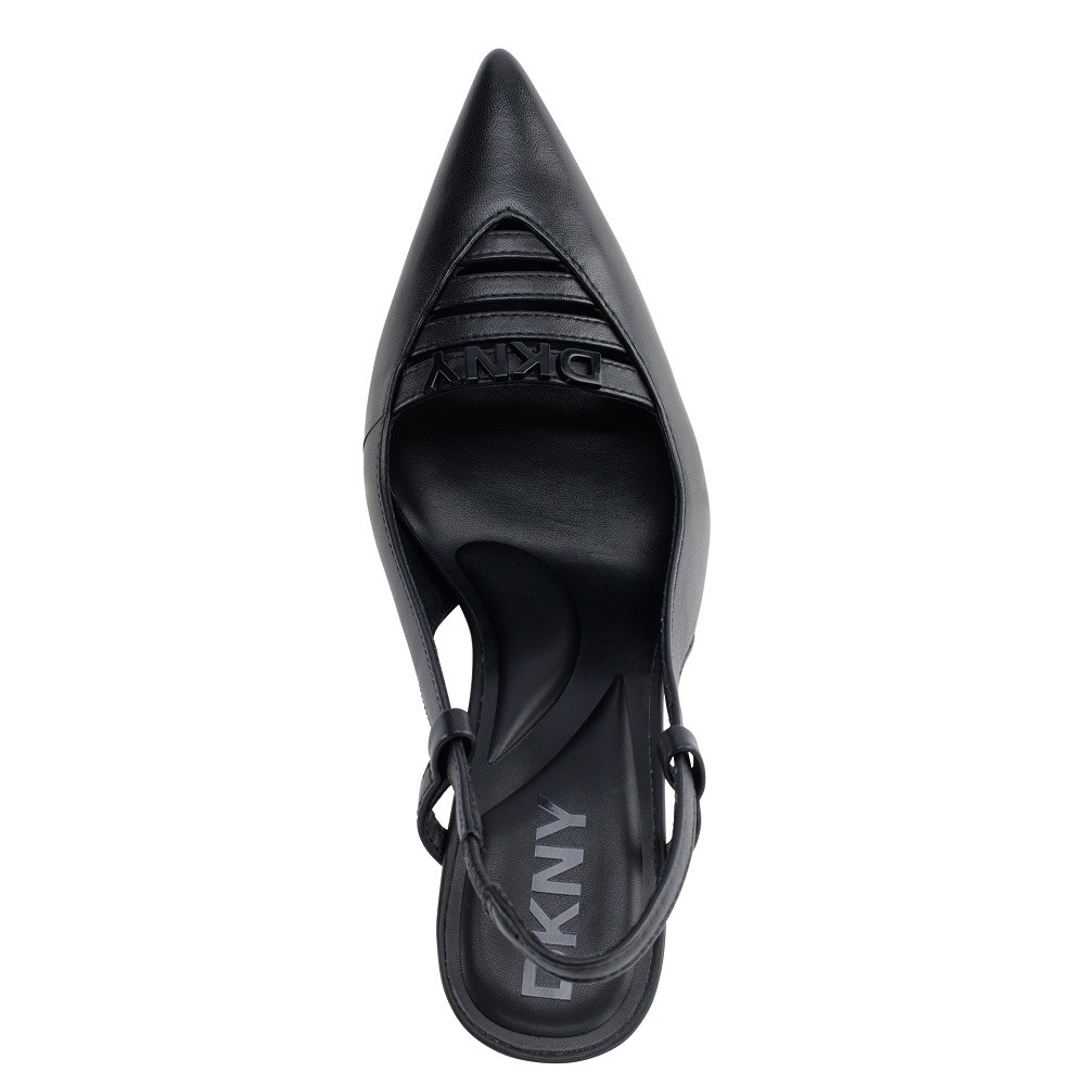 DKNY</br>Γυναικείες Γόβες Μαύρο Δέρμα MALDEN K1500466-BLK DKNY DKNY</br>Γυναικείες Γόβες Μαύρο Δέρμα MALDEN K1500466-BLK DKNY