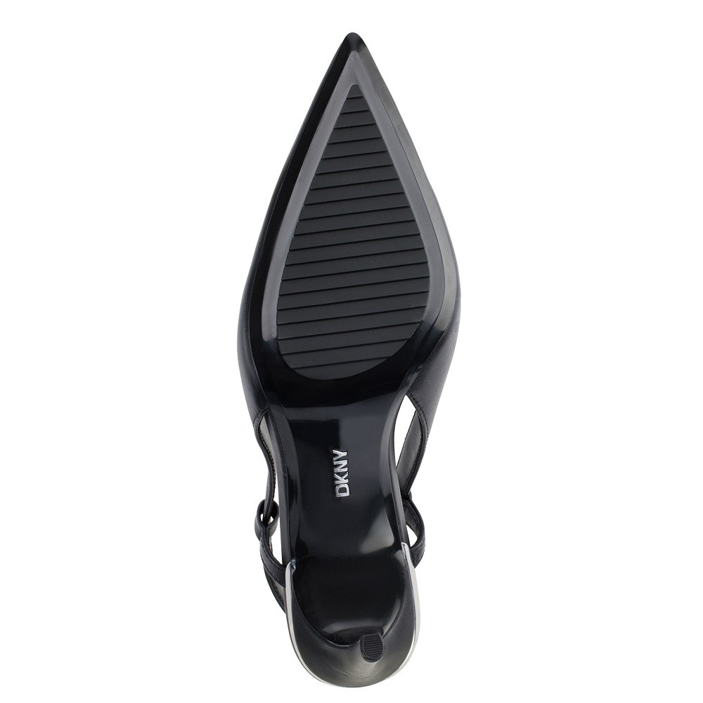 DKNY</br>Γυναικείες Γόβες Μαύρο Δέρμα MALDEN K1500466-BLK DKNY DKNY</br>Γυναικείες Γόβες Μαύρο Δέρμα MALDEN K1500466-BLK DKNY