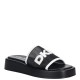 DKNY</br>DKNY ORION LOGO MESH K1643577-005 Γυναικεία Platforms Mules Μαύρο/Λευκό