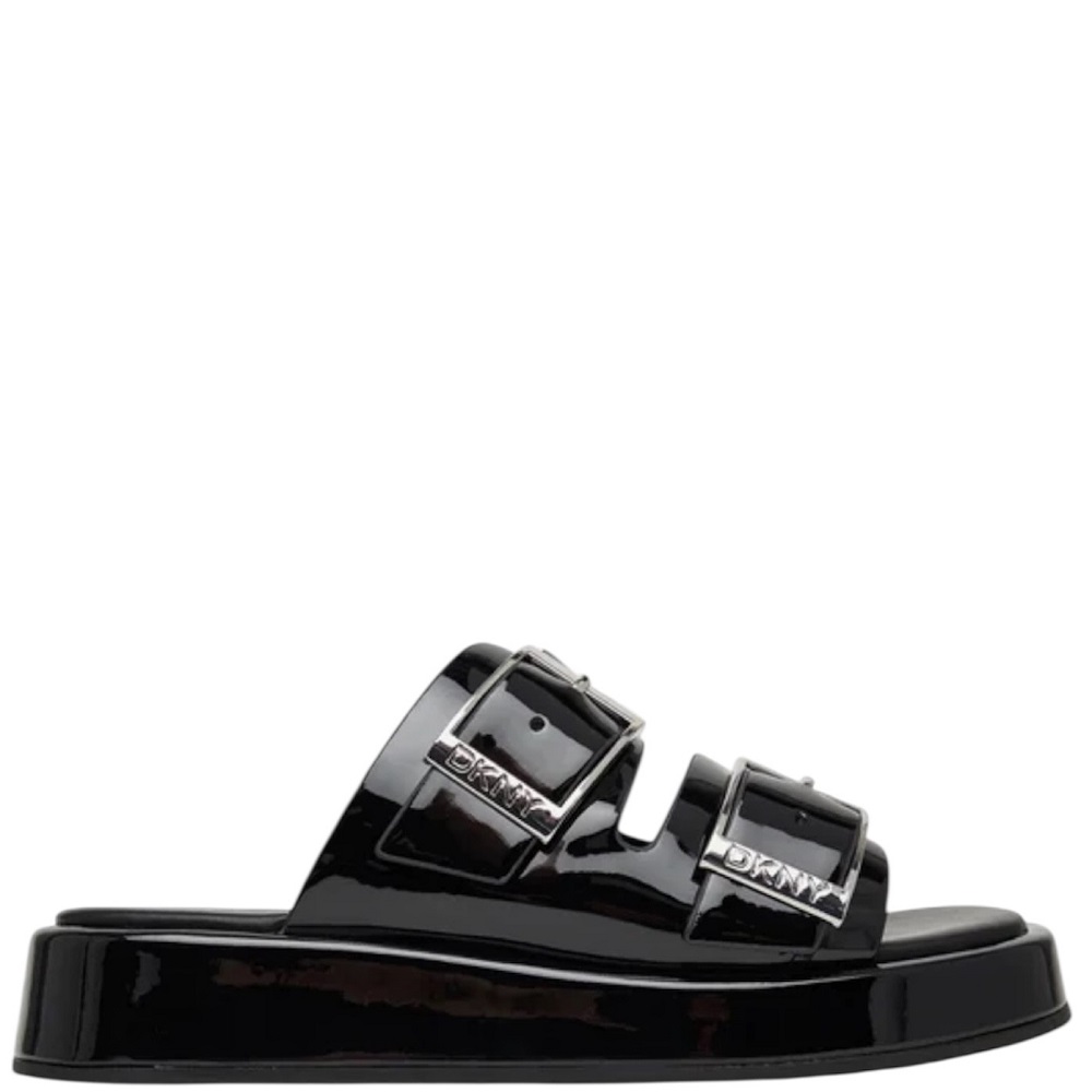 DKNY</br>DKNY LEOCADIA K1674345-BLK Γυναικεία Platforms Mules Μαύρο