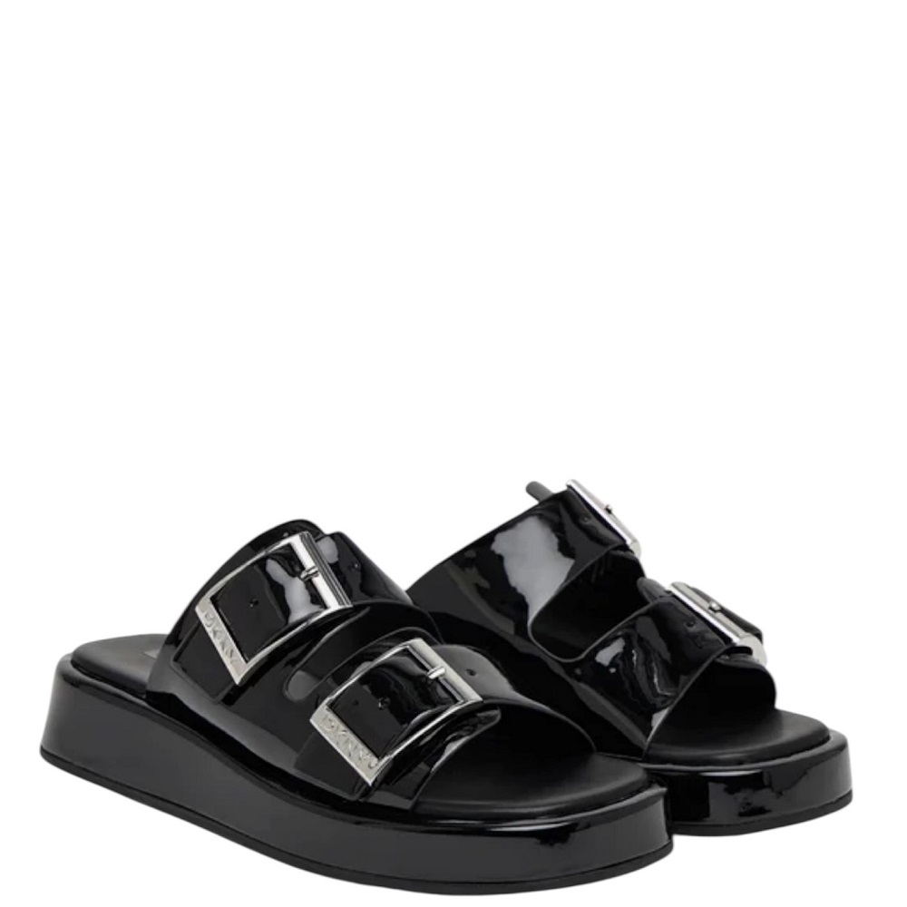 DKNY</br>DKNY LEOCADIA K1674345-BLK Γυναικεία Platforms Mules Μαύρο