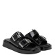 DKNY</br>DKNY LEOCADIA K1674345-BLK Γυναικεία Platforms Mules Μαύρο