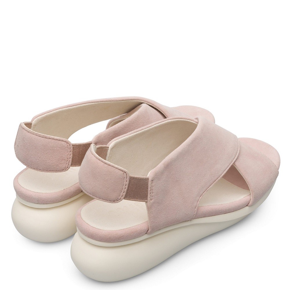 CAMPER</br>Γυναικεία Πέδιλα Ροζ Nubuck K200066-044 BALLON Camper
