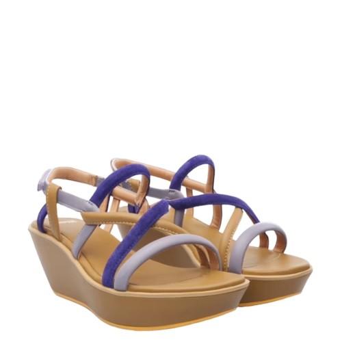 Camper K200082-003 DAMAS Γυναικεία Πλατφόρμα Ταμπά Μωβ Δέρμα Camper K200082-003 DAMAS Γυναικεία Πλατφόρμα Ταμπά Μωβ Δέρμα