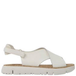 Γυναικεία Πέδιλα Λευκό Δέρμα K200157-003 ORUGA SANDAL Camper