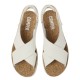 CAMPER</br>Γυναικεία Πέδιλα Λευκό Δέρμα K200157-003 ORUGA SANDAL Camper
