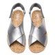 CAMPER</br>Γυναικεία Πέδιλα Ασημί Δέρμα K200157-011 ORUGA SANDAL Camper