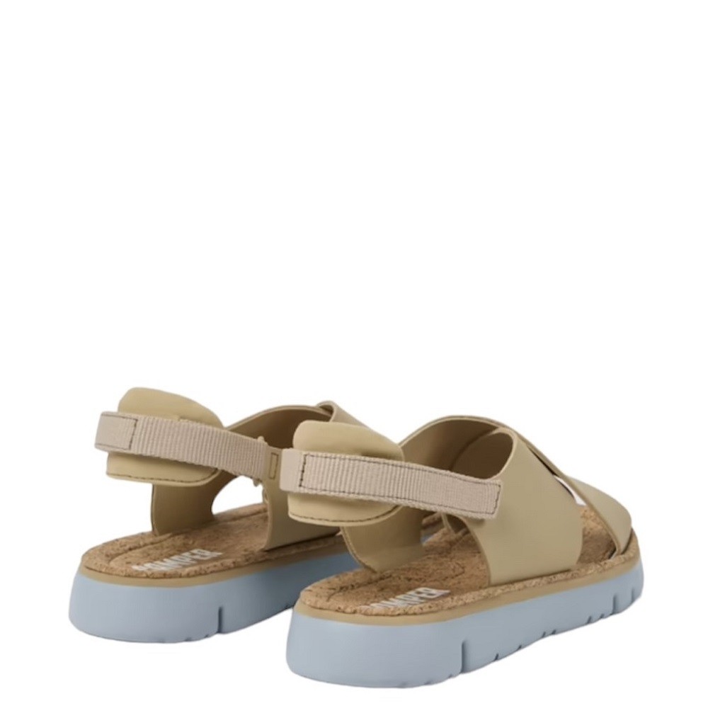 CAMPER</br>Γυναικεία Πέδιλα Μπεζ Δέρμα K200157-048 ORUGA SANDAL Camper