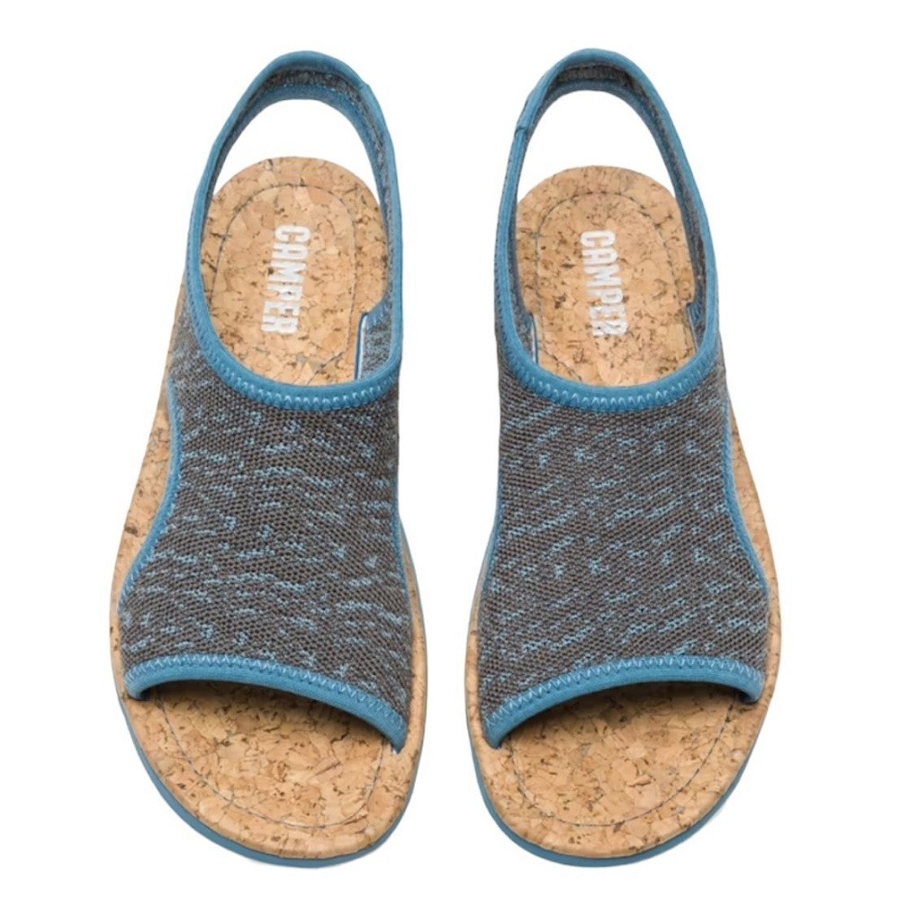 CAMPER</br>Γυναικεία Πέδιλα Γκρι/Μπλε K200360-003 ORUGA SANDAL Camper