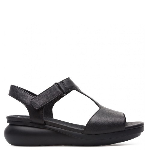 Camper K200612-005 BALLON Γυναικεία Πέδιλα Μαύρο Δέρμα