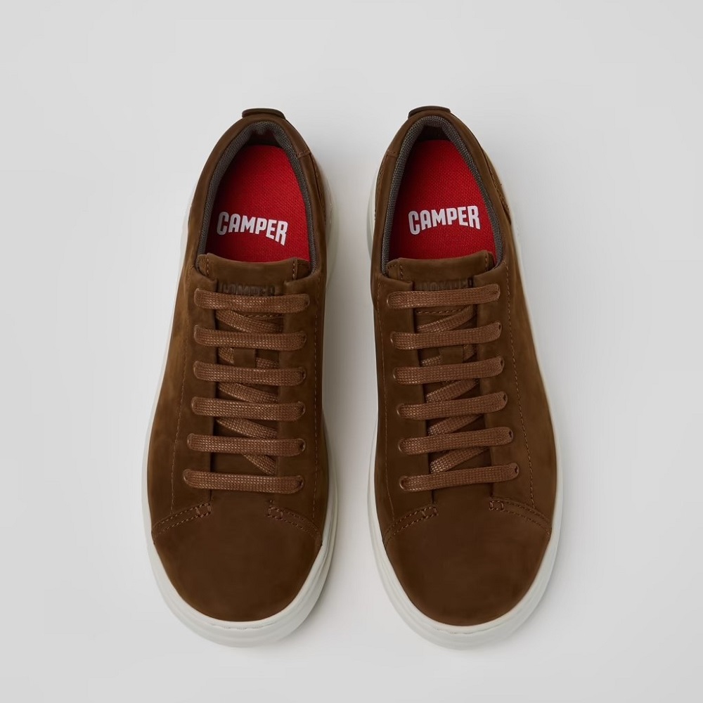 CAMPER</br>Camper K200645-103 RUNNER UP Γυναικεία Sneakers Καφέ Δέρμα Nubuck CAMPER</br>Camper K200645-103 RUNNER UP Γυναικεία Sneakers Καφέ Δέρμα Nubuck
