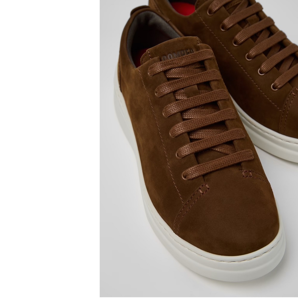 CAMPER</br>Camper K200645-103 RUNNER UP Γυναικεία Sneakers Καφέ Δέρμα Nubuck CAMPER</br>Camper K200645-103 RUNNER UP Γυναικεία Sneakers Καφέ Δέρμα Nubuck