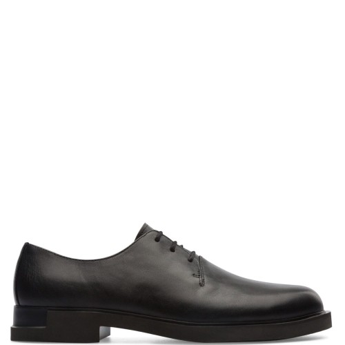 Γυναικεία Μοκασίνια Μαύρο Δέρμα IMAN K200685-001 Camper