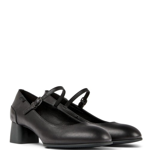 Γυναικεία Γόβα με Μπαρέτα Μαύρο Δέρμα KATIE K200694-001 Camper