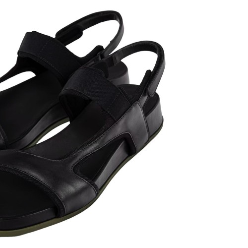 Camper K200804-003 ATONIK Γυναικεία Σανδάλια Μαύρο Δέρμα Camper K200804-003 ATONIK Γυναικεία Σανδάλια Μαύρο Δέρμα