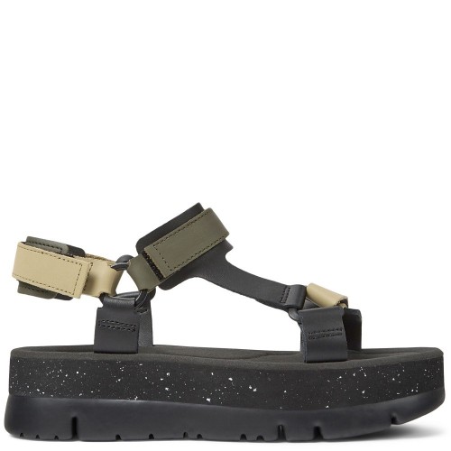 Camper K201037-028 ORUGA UP Γυναικεία Πέδιλα Πολύχρωμο Δέρμα