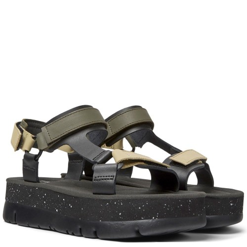 Camper K201037-028 ORUGA UP Γυναικεία Πέδιλα Πολύχρωμο Δέρμα Camper K201037-028 ORUGA UP Γυναικεία Πέδιλα Πολύχρωμο Δέρμα