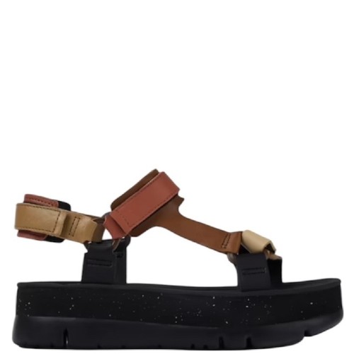 Camper K201037-034 ORUGA UP Γυναικεία Πέδιλα Πολύχρωμο Δέρμα