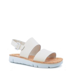 Γυναικεία Πέδιλα Εκρού Δέρμα  K201038-002 ORUGA SANDAL Camper