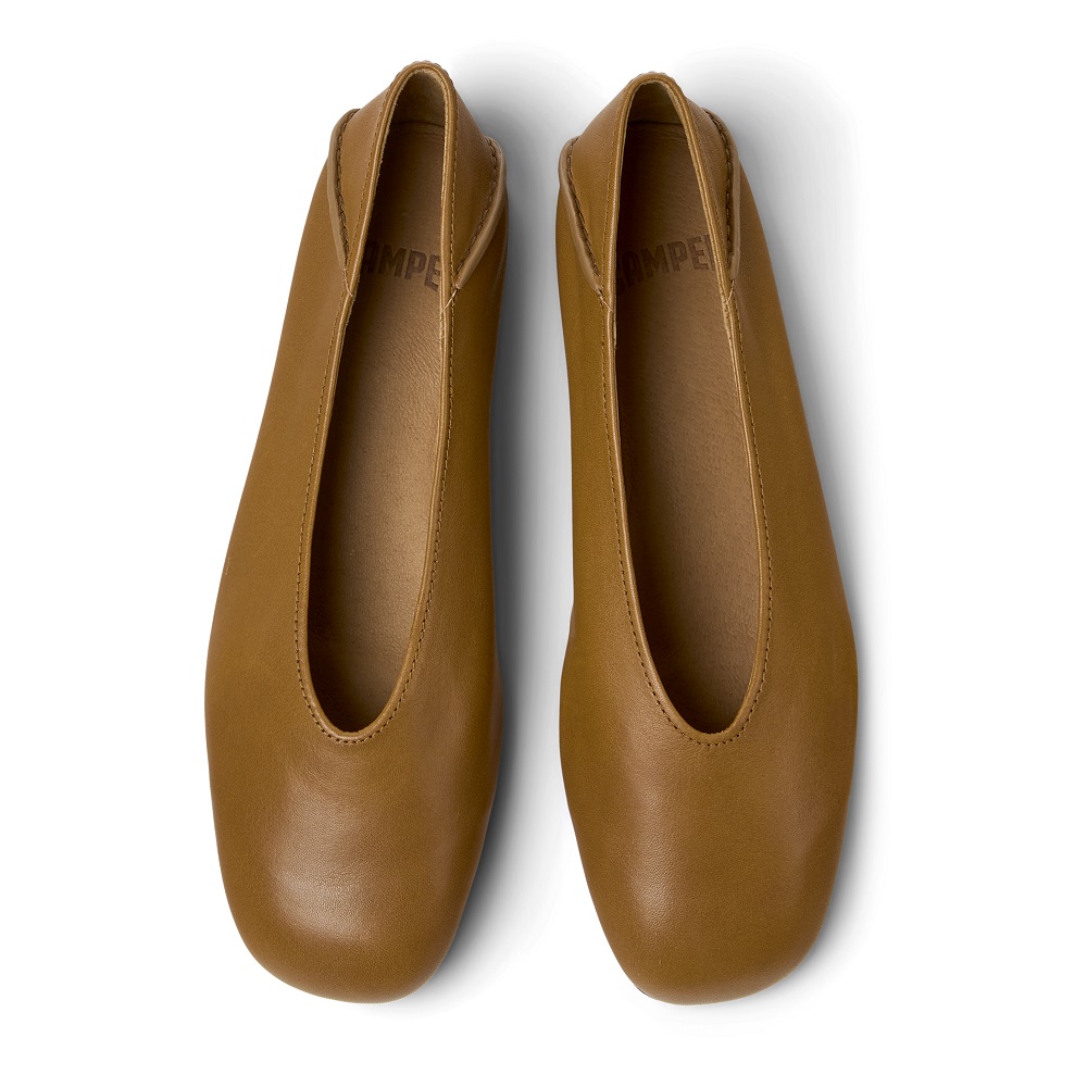 CAMPER</br>Camper K201253-041 CASI MYRA Γυναικεία Loafers Ταμπά Δέρμα CAMPER</br>Camper K201253-041 CASI MYRA Γυναικεία Loafers Ταμπά Δέρμα