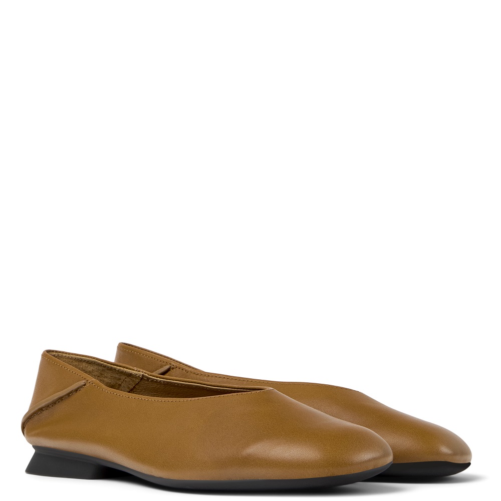CAMPER</br>Camper K201253-041 CASI MYRA Γυναικεία Loafers Ταμπά Δέρμα CAMPER</br>Camper K201253-041 CASI MYRA Γυναικεία Loafers Ταμπά Δέρμα