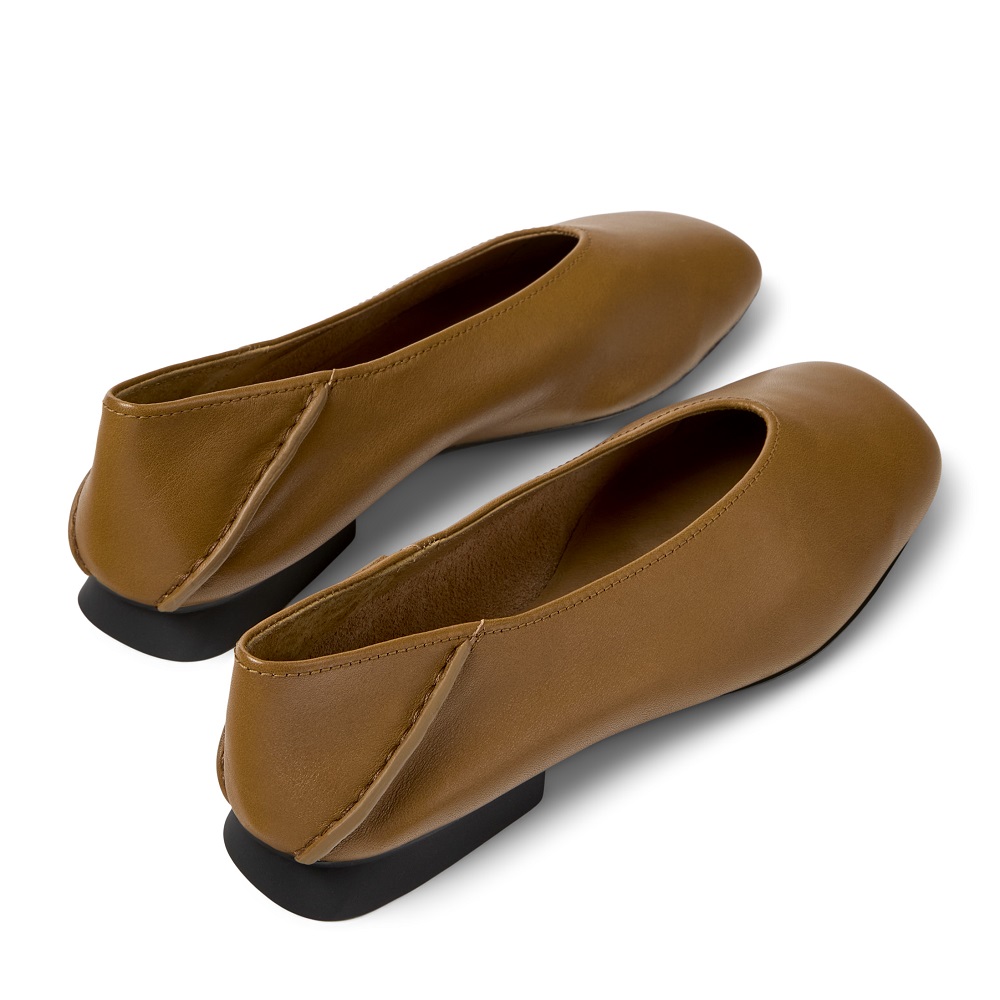 CAMPER</br>Camper K201253-041 CASI MYRA Γυναικεία Loafers Ταμπά Δέρμα CAMPER</br>Camper K201253-041 CASI MYRA Γυναικεία Loafers Ταμπά Δέρμα