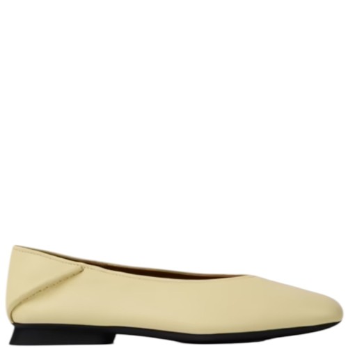 Camper K201253-046 CASI MYRA Γυναικεία Loafers Κίτρινο Δέρμα