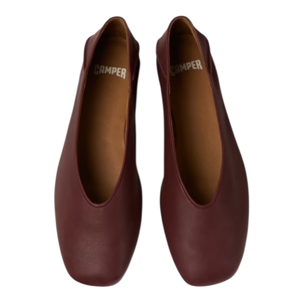 CAMPER</br>Camper K201253-048 CASI MYRA Γυναικεία Loafers Μπορντό Δέρμα