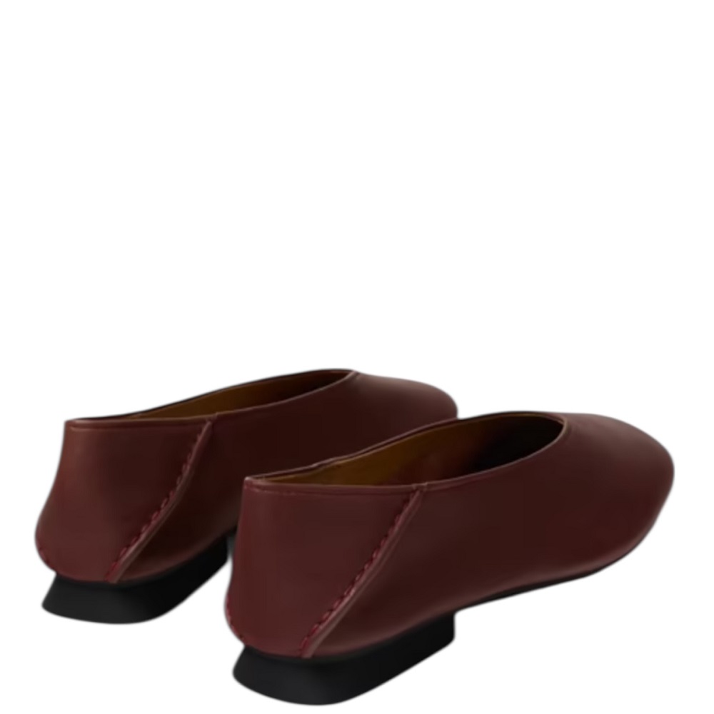 CAMPER</br>Camper K201253-048 CASI MYRA Γυναικεία Loafers Μπορντό Δέρμα