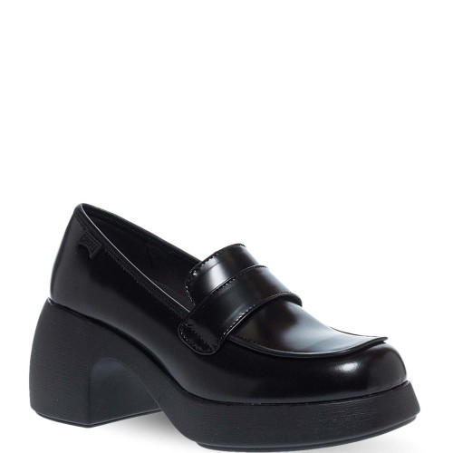 Γυναικεία Μοκασίνια Μαύρο Δέρμα THELMA K201292-010 Camper