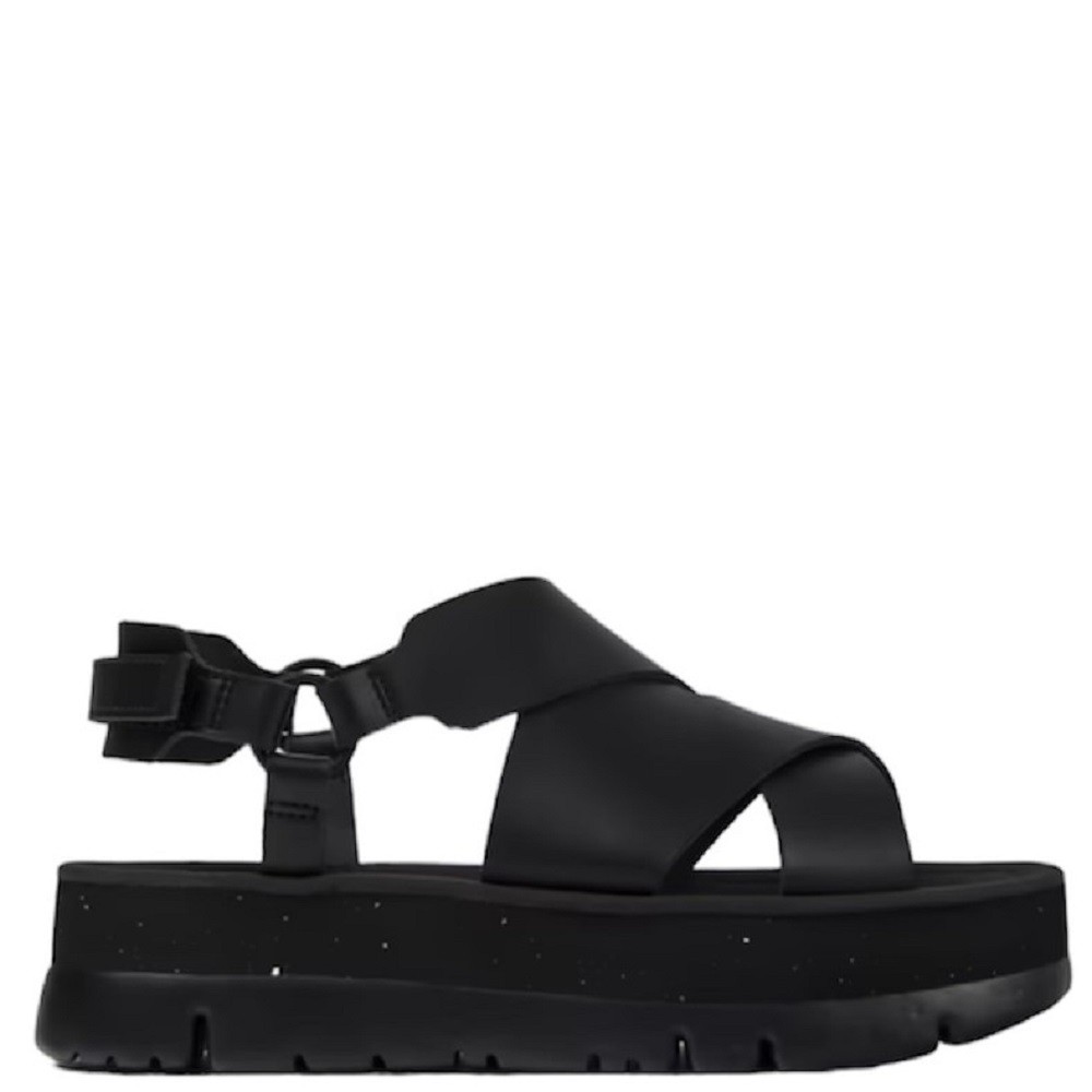CAMPER</br>Γυναικεία Πέδιλα Μαύρο Δέρμα K201399-001 ORUGA UP Camper