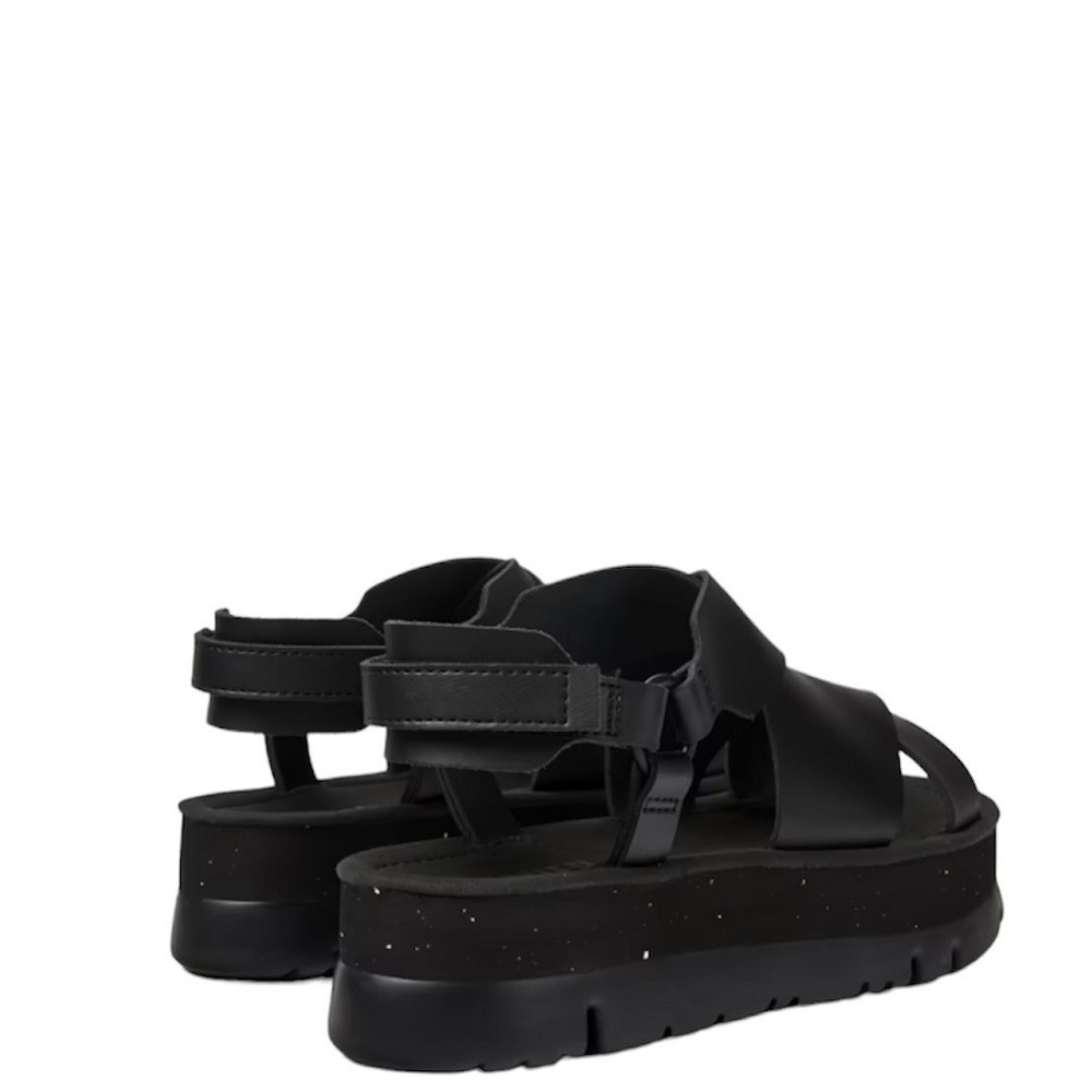 CAMPER</br>Γυναικεία Πέδιλα Μαύρο Δέρμα K201399-001 ORUGA UP Camper
