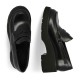 CAMPER</br>Γυναικεία Μοκασίνια Μαύρο Δέρμα MILAH K201425-002 Camper CAMPER</br>Γυναικεία Μοκασίνια Μαύρο Δέρμα MILAH K201425-002 Camper