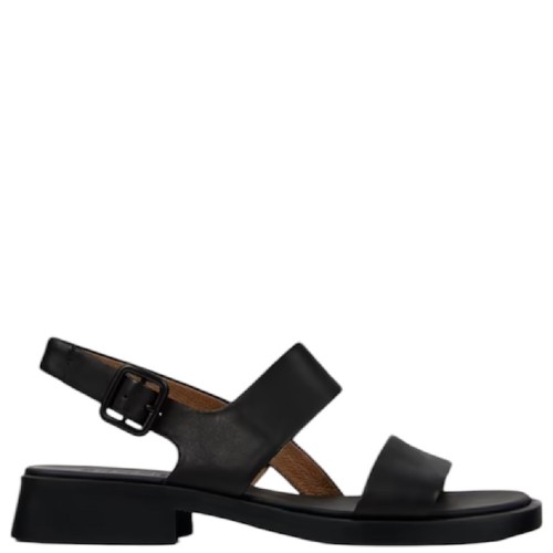 Camper K201486-005 DANA Γυναικεία Σανδάλια Μαύρο Δέρμα