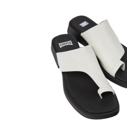 Γυναικεία Mules Λευκό Δέρμα K201488-001 TWS Camper