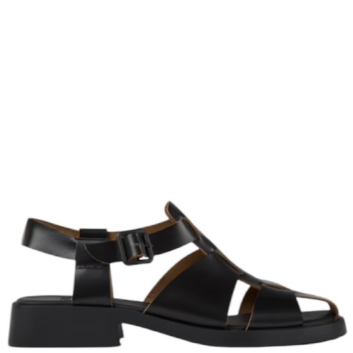 Γυναικεία Πέδιλα Μαύρο Δέρμα K201489-001 DANA Camper