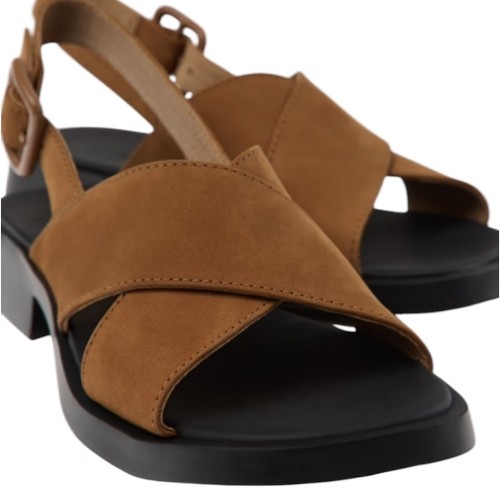 Camper K201600-005 DANA Γυναικεία Σανδάλια Ταμπά Nubuck Camper K201600-005 DANA Γυναικεία Σανδάλια Ταμπά Nubuck