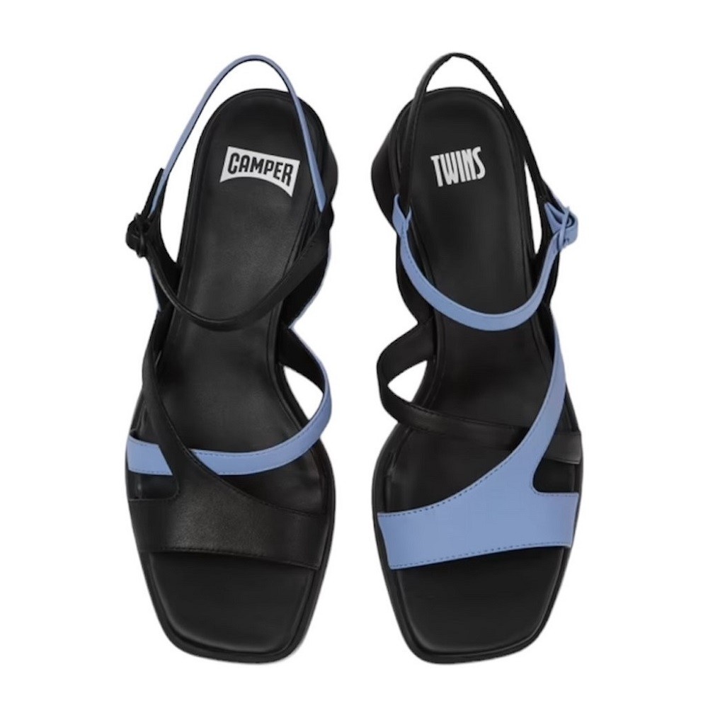 CAMPER</br>Γυναικεία Πέδιλα Δερμάτινα Μαύρο/Μπλε K201631-001 TWS Camper CAMPER</br>Γυναικεία Πέδιλα Δερμάτινα Μαύρο/Μπλε K201631-001 TWS Camper
