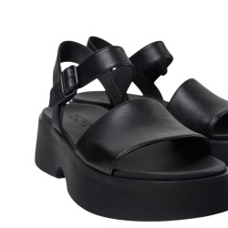 Γυναικείες Πλατφόρμες Μαύρο Δέρμα K201659-006 TASHA Camper
