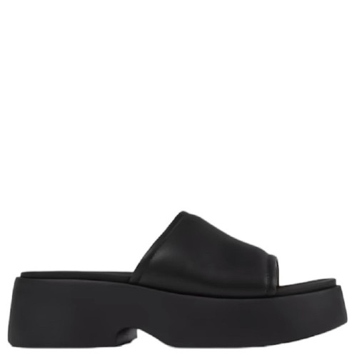 Camper K201664-001 TASHA Γυναικεία Mules Μαύρο Δέρμα