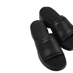 Γυναικεία Mules Μαύρο Δέρμα  K201664-001 TASHA Camper