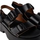 CAMPER</br>Γυναικείες Πλατφόρμες Μαύρο Δέρμα K201712-001 TASHA Camper CAMPER</br>Γυναικείες Πλατφόρμες Μαύρο Δέρμα K201712-001 TASHA Camper