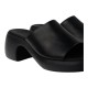 CAMPER</br>Camper K201722-001 THELMA SANDAL Γυναικεία Mules Μαύρο Δέρμα