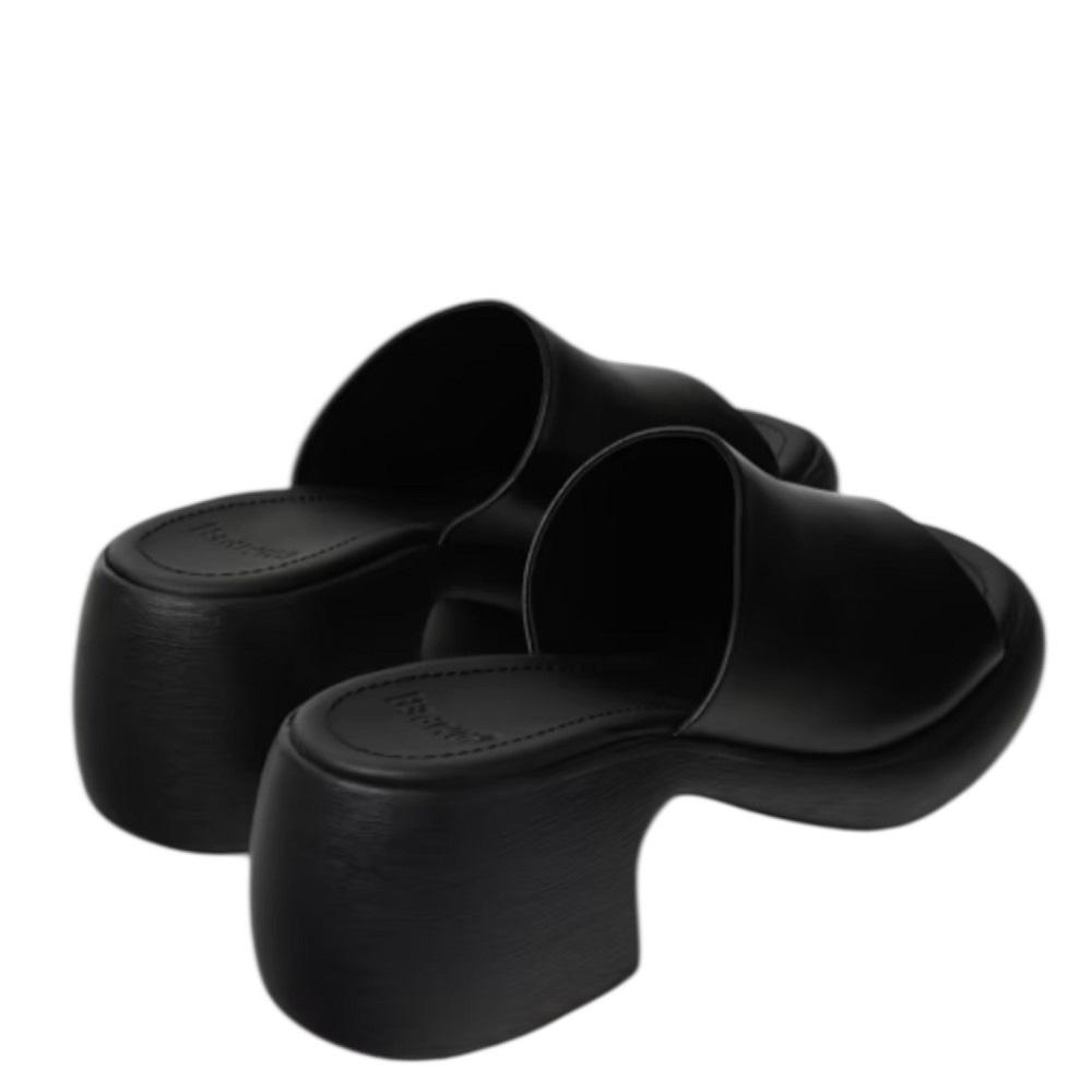 CAMPER</br>Camper K201722-001 THELMA SANDAL Γυναικεία Mules Μαύρο Δέρμα