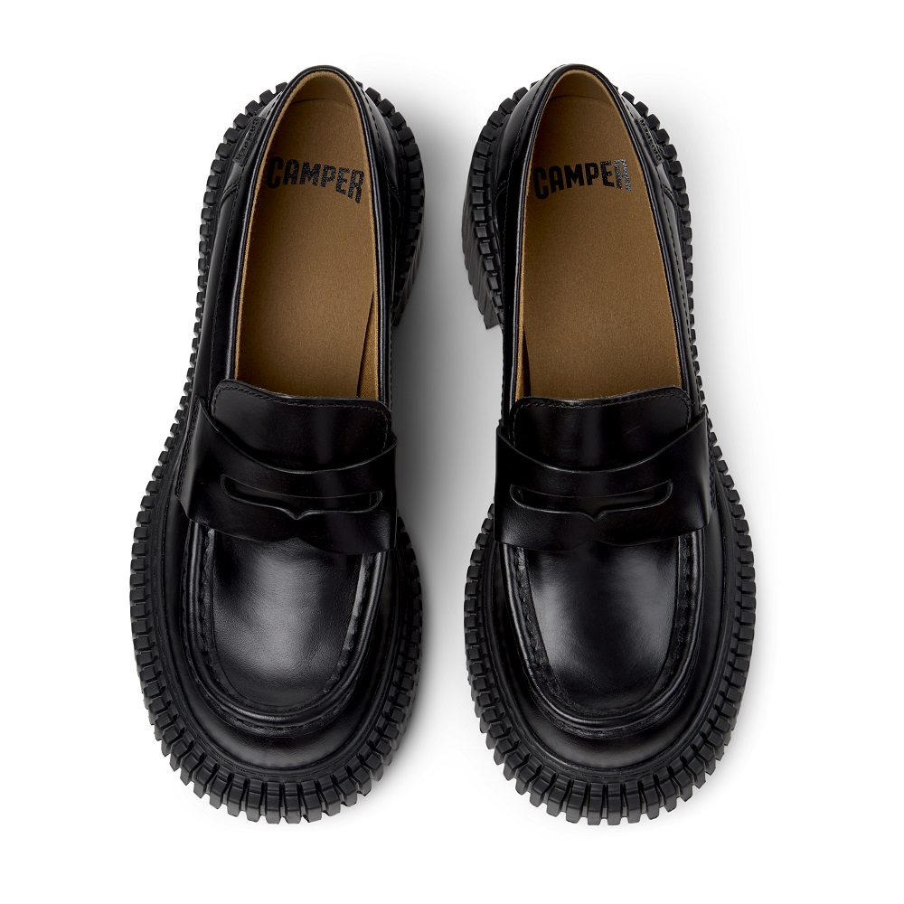 CAMPER</br>Camper K201811-001 PIX LONDON Γυναικεία Μοκασίνια Μαύρο Δέρμα CAMPER</br>Camper K201811-001 PIX LONDON Γυναικεία Μοκασίνια Μαύρο Δέρμα