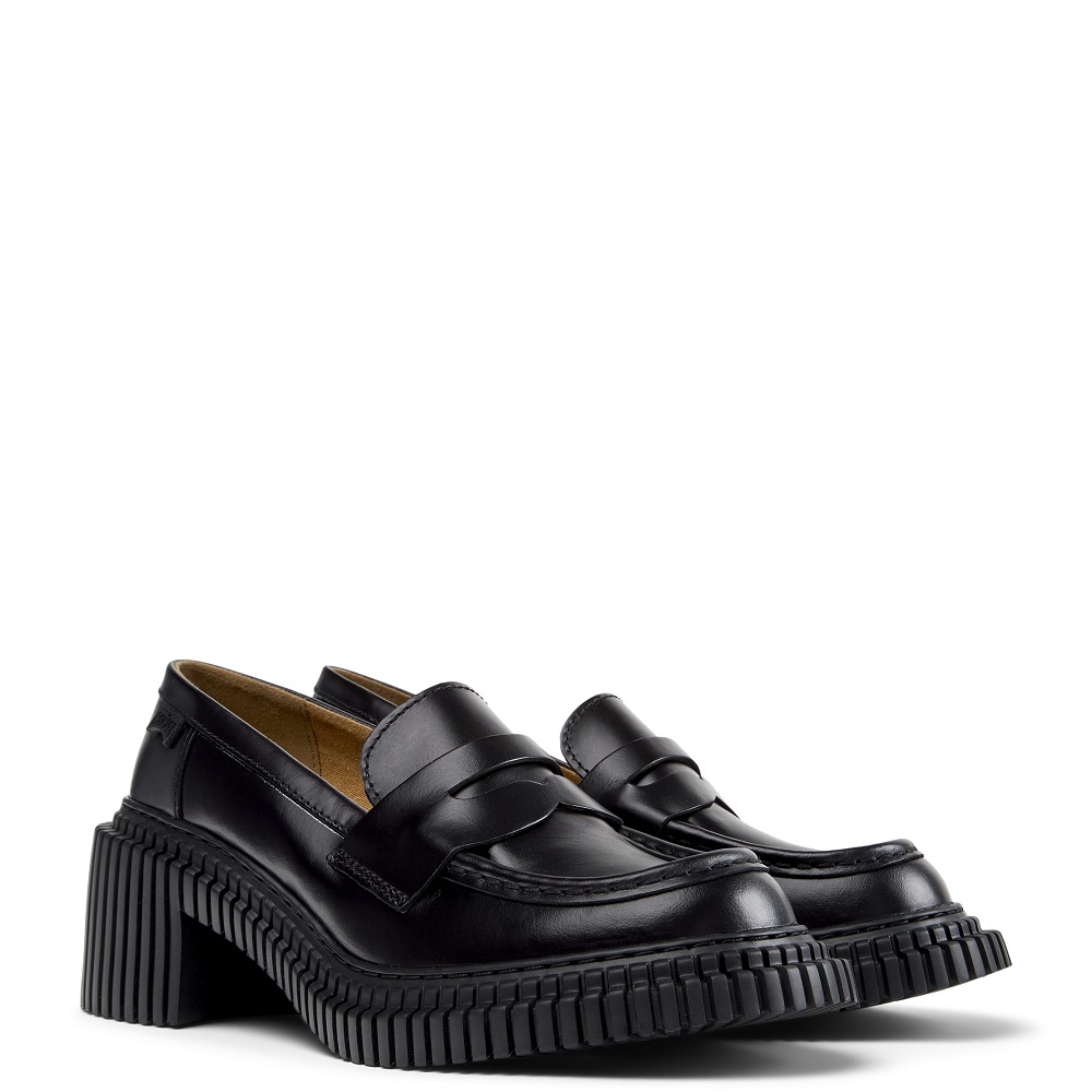 CAMPER</br>Camper K201811-001 PIX LONDON Γυναικεία Μοκασίνια Μαύρο Δέρμα CAMPER</br>Camper K201811-001 PIX LONDON Γυναικεία Μοκασίνια Μαύρο Δέρμα