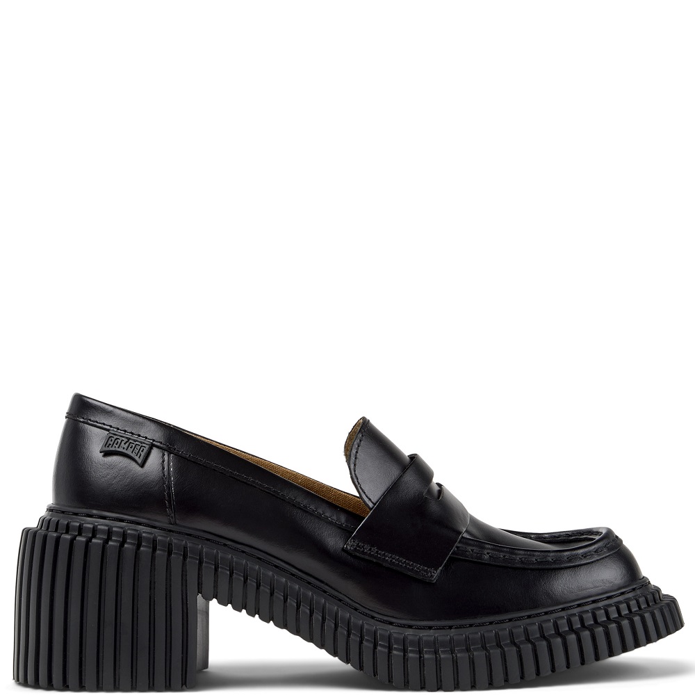 CAMPER</br>Camper K201811-001 PIX LONDON Γυναικεία Μοκασίνια Μαύρο Δέρμα CAMPER</br>Camper K201811-001 PIX LONDON Γυναικεία Μοκασίνια Μαύρο Δέρμα