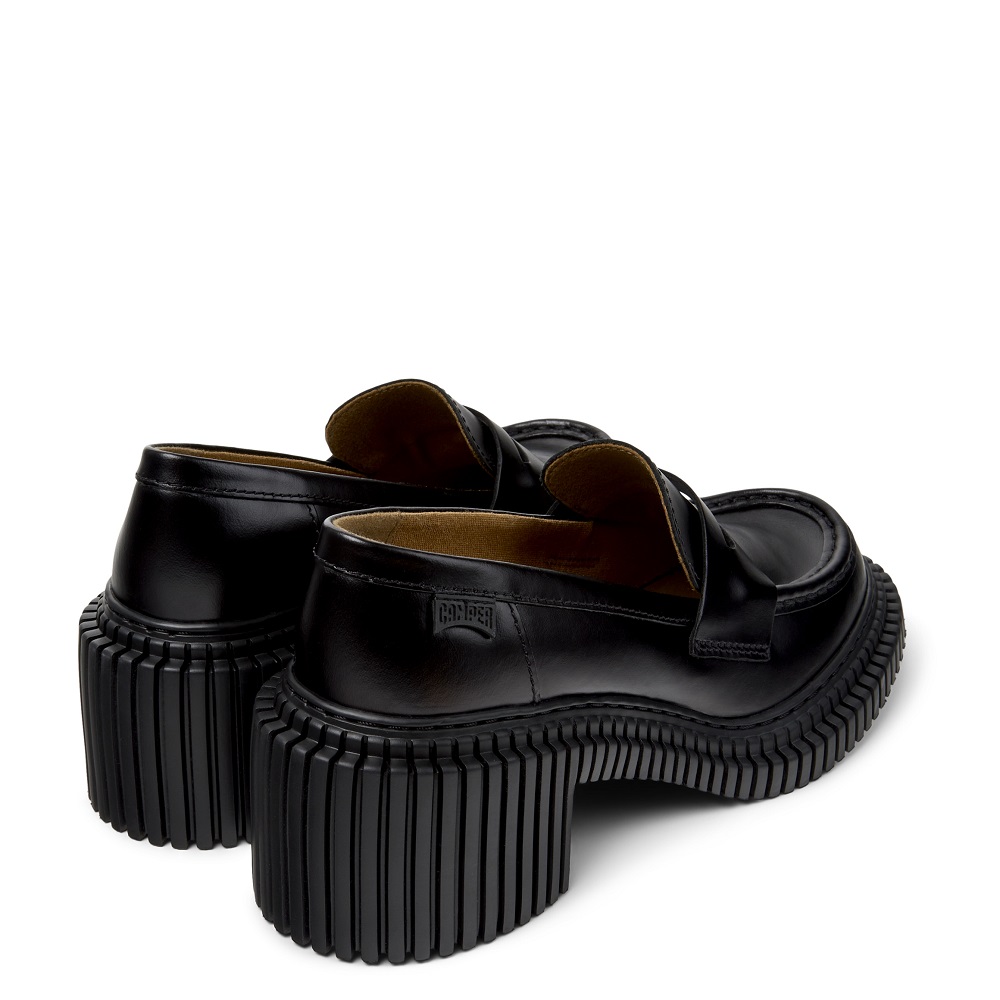 CAMPER</br>Camper K201811-001 PIX LONDON Γυναικεία Μοκασίνια Μαύρο Δέρμα CAMPER</br>Camper K201811-001 PIX LONDON Γυναικεία Μοκασίνια Μαύρο Δέρμα