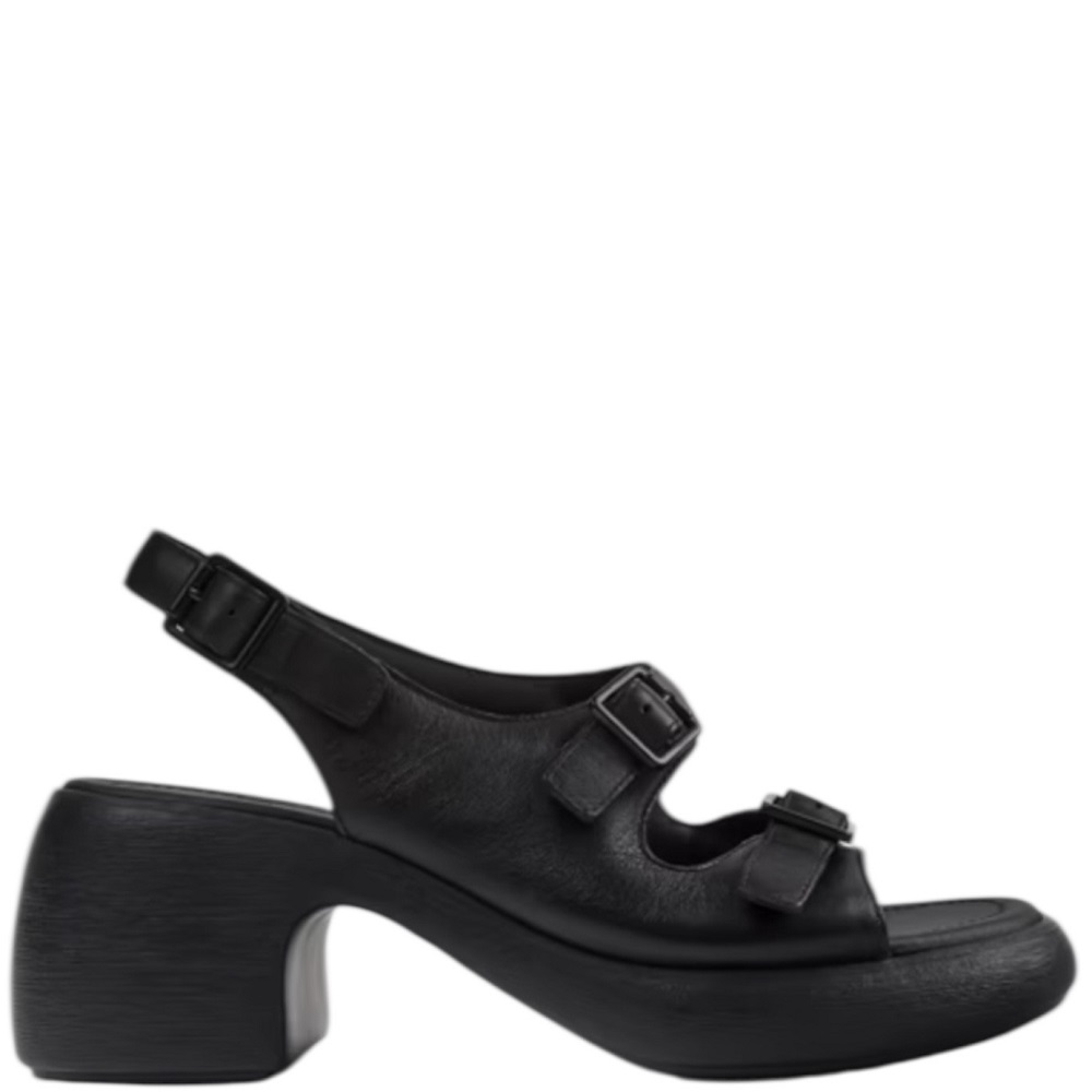 CAMPER</br>Camper K201874-001 THELMA SANDAL Γυναικεία Πέδιλα Μαύρο Δέρμα