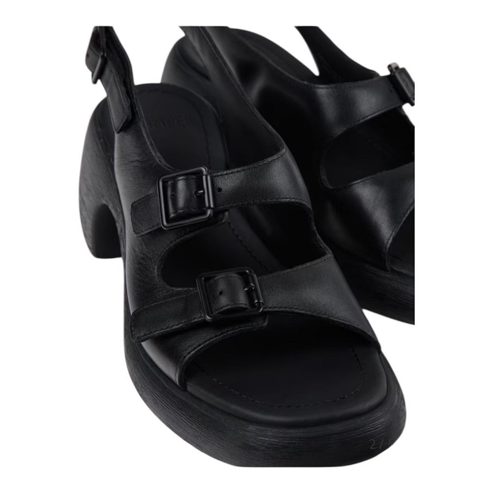 CAMPER</br>Camper K201874-001 THELMA SANDAL Γυναικεία Πέδιλα Μαύρο Δέρμα